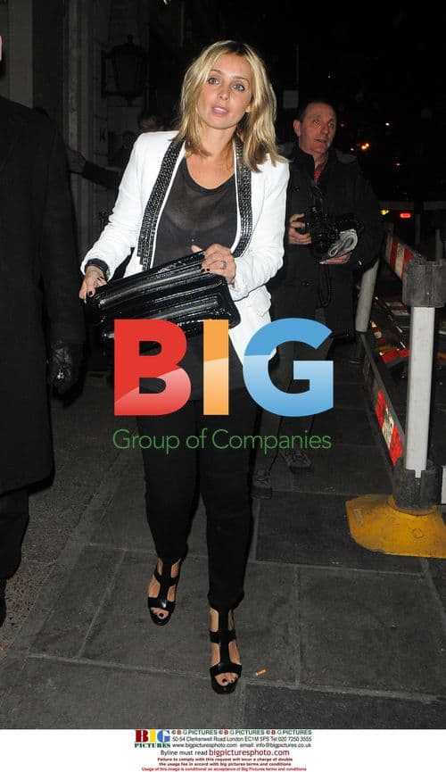 Louise and Jamie Reknapp at Nobu