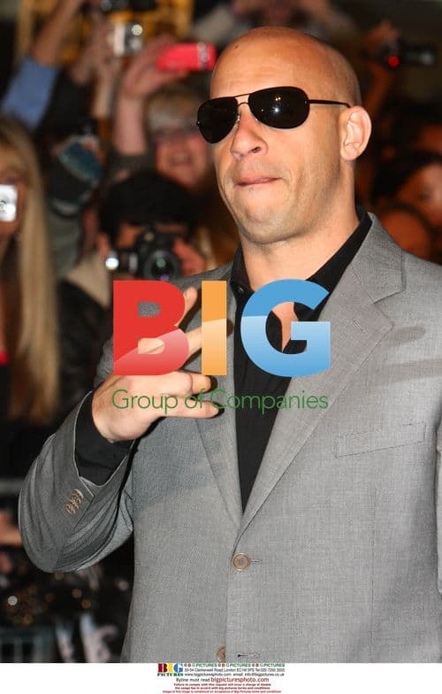 Vin Diesel at Fast and Furious 4 UK Premiere