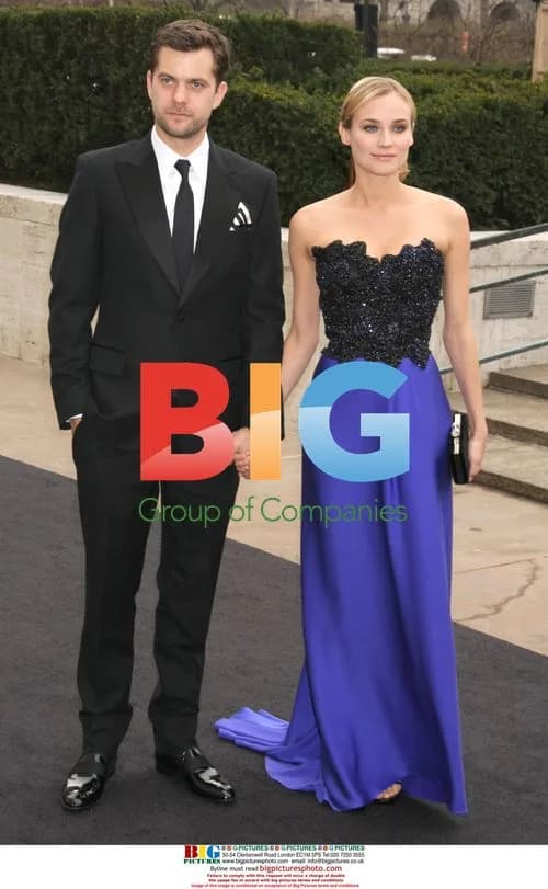 JOSHUA JACKSON with DIANE KRUGER at Met Opera Gala