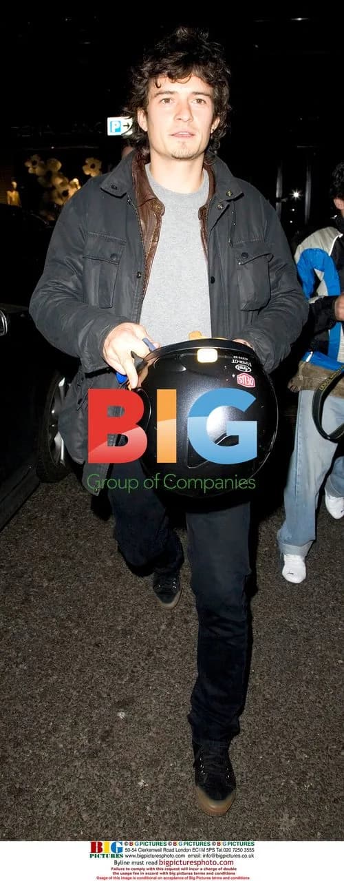 Orlando Bloom's wild night out