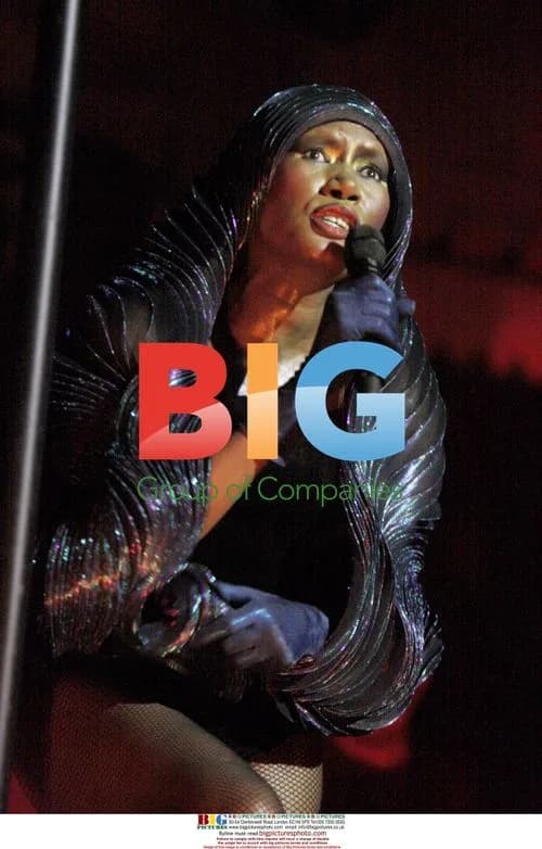 Grace Jones performs live in Amsterdam
