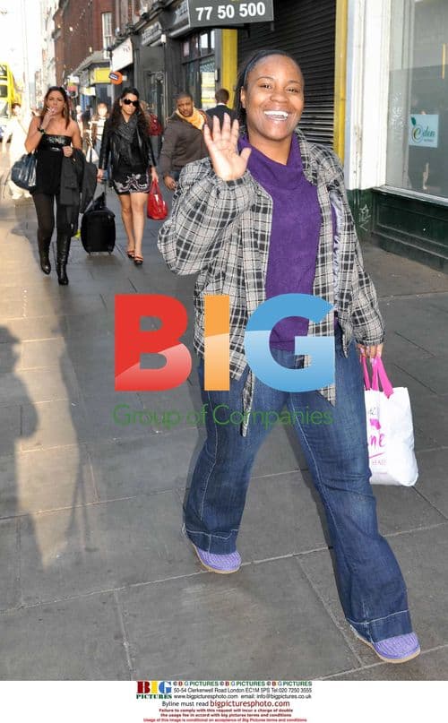 X Factor Live Tour Stars Leaving Lunch