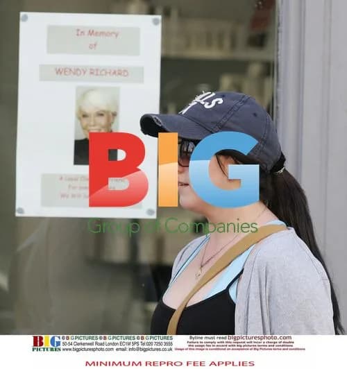 Natalie Cassidy Out Walking Dog