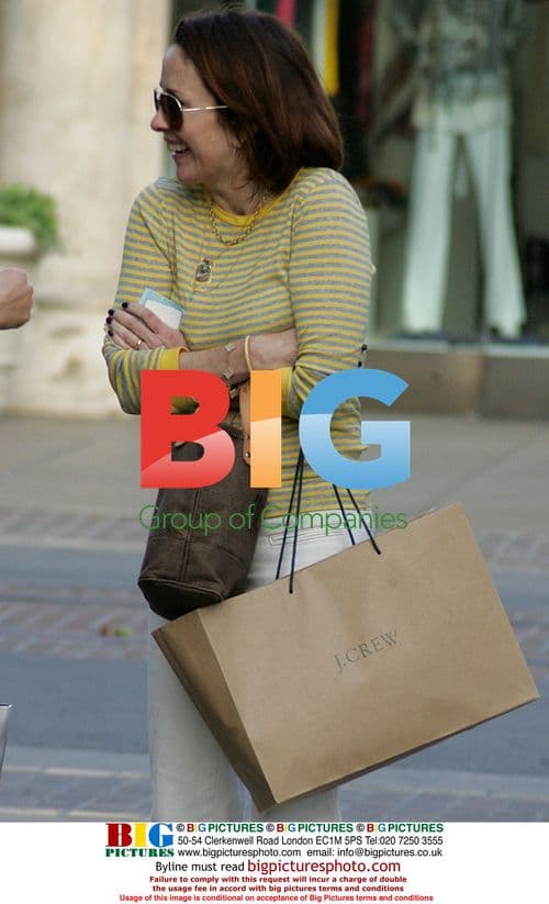 Patricia Heaton shopping in Hollywood