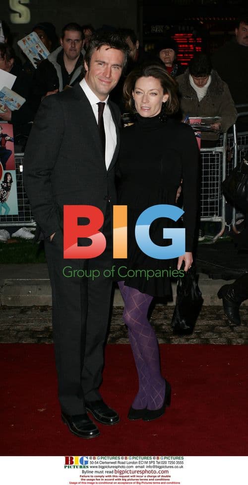 Michelle Gomez and Jack Davenport at 'The Boat That Rocked' Premiere