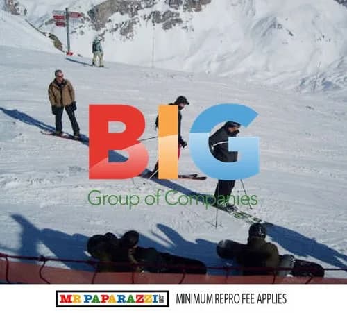 Prince William and Kate Middleton skiing in France