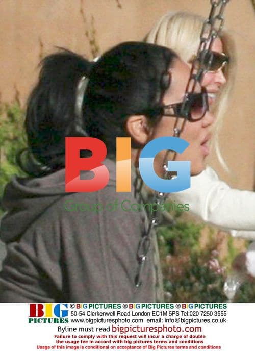 Russel Simmons, Kimora Lee Simmons, and Djimon Hounsou at Park