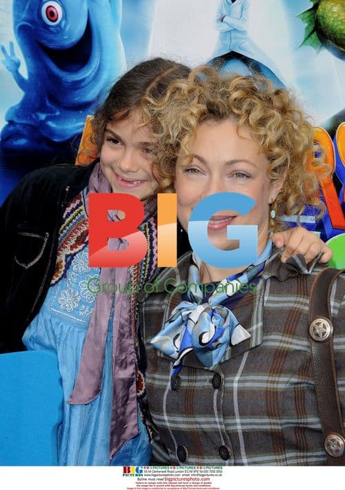 Alex Kingston at 'Monsters Vs Aliens' Premiere