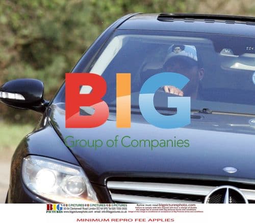 Chelsea Star Ashley Cole Driving