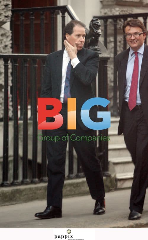 David Linley walks in North London