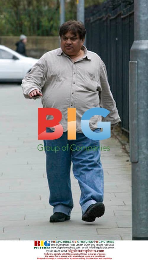 Harish Patel from Coronation Street walks in London