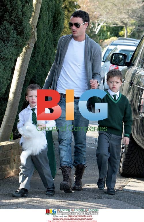 Jack Tweed with Jade Goody\'s sons