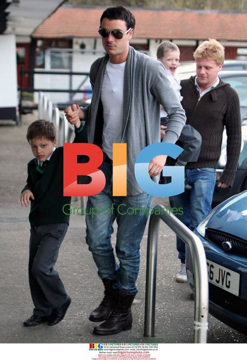 Jack Tweed picks up Jade Goody's sons