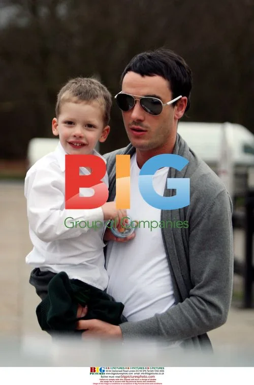 Jack Tweed with Jade Goody's sons