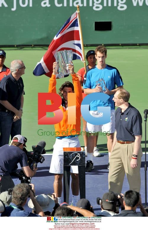 Kate Walsh Kisses Will Ferrell at BNP Paribas Open