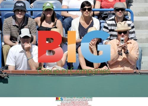 Kate Walsh and Will Ferrell at BNP Paribas Open