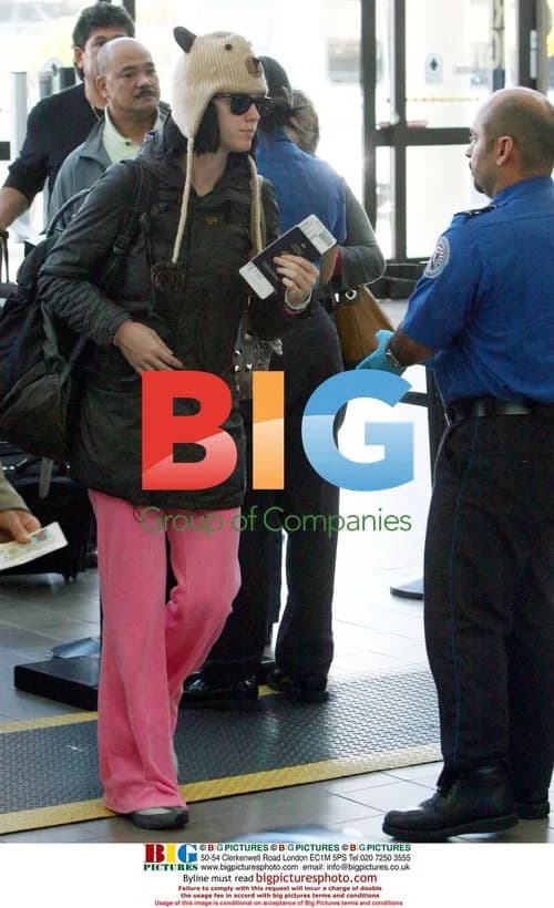 Katy Perry Departs LAX in Casual Look