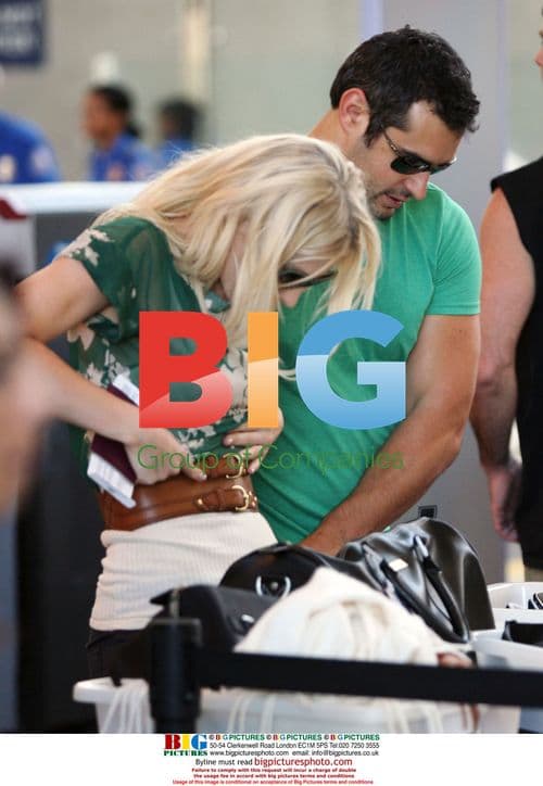 Newlywed Natasha Bedingfield Departs LAX