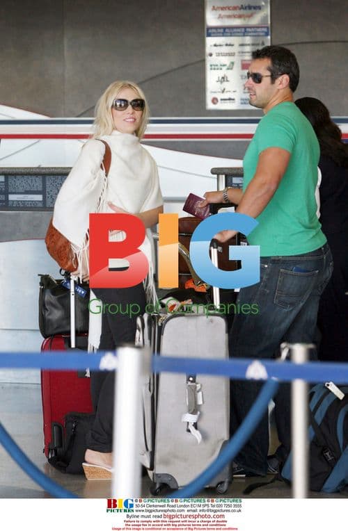Newlywed Natasha Bedingfield Departs LAX