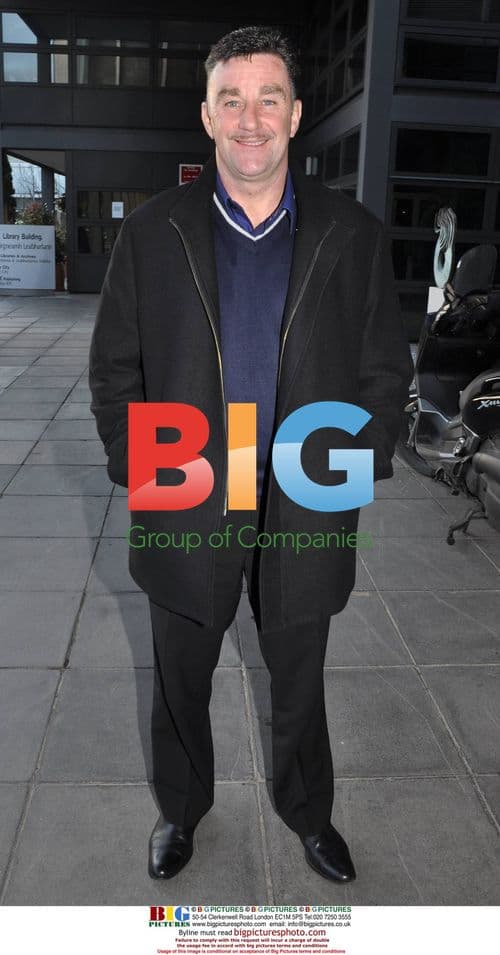 John Aldridge at RTE Studios in Dublin