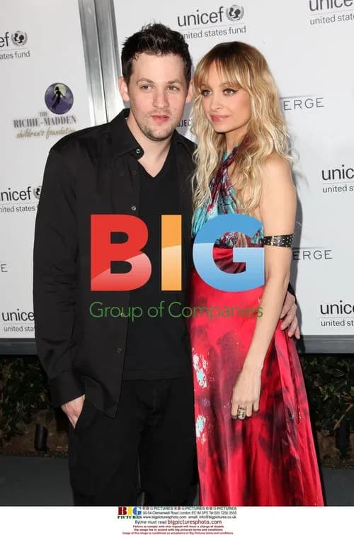 Nicole Richie & Joel Madden at UNICEF Cocktail Party