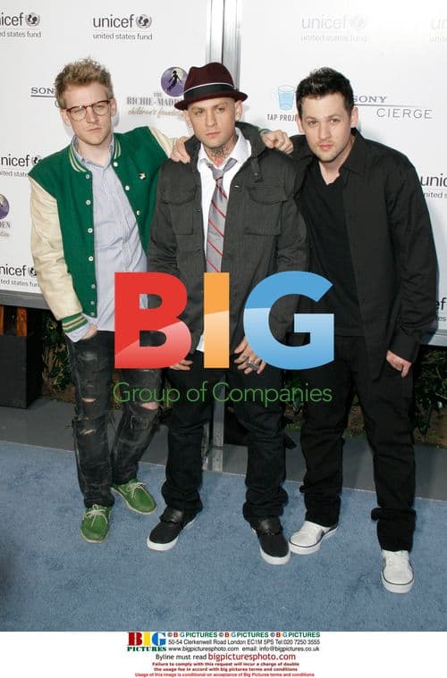 Joel Madden, Benji Madden, and Josh Madden at Sony Cierge Event