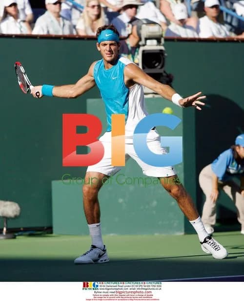 Juan Martin Del Potro loses to Rafael Nadal at BNP Paribas 2009