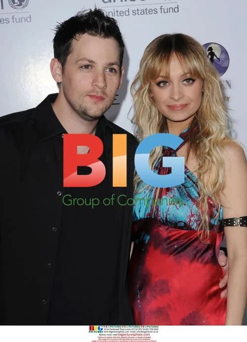 Nicole Richie and Joel Madden at UNICEF Fundraiser
