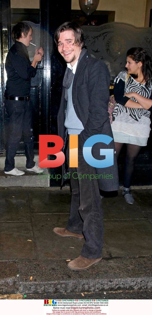 Hans Matheson Spotted at London's Punchbowl