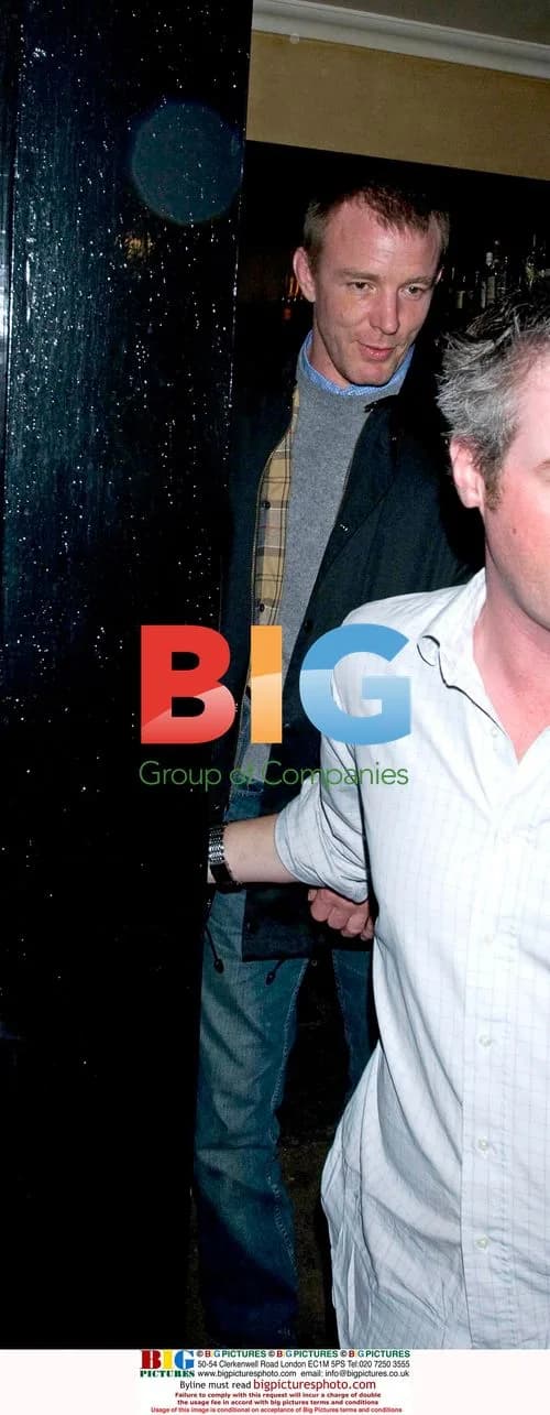 Guy Ritchie Spotted with Bruise at Pub