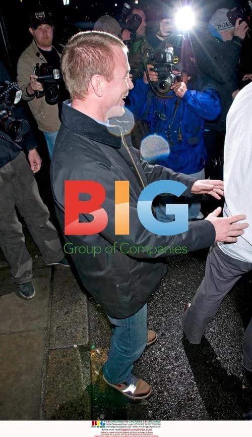 Guy Ritchie with Bruise at London Pub