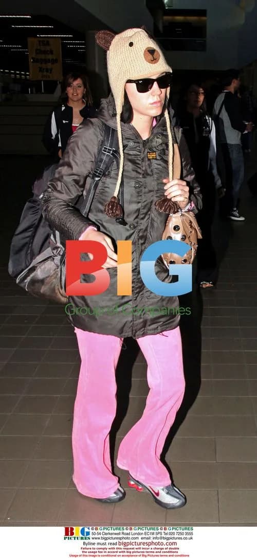 Katy Perry Casual LAX Departure