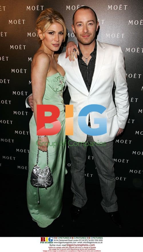 Hofit Golan and Scott Henshall at Moet Cinema Party