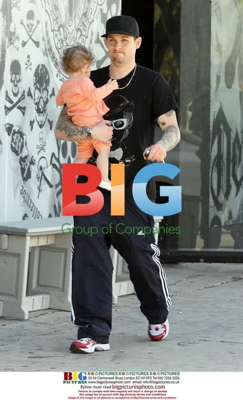 Nicole Richie and Joel Madden visit DCMA