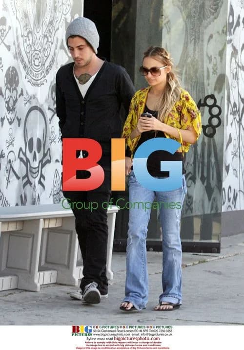 Nicole Richie and Joel Madden visit DCMA store
