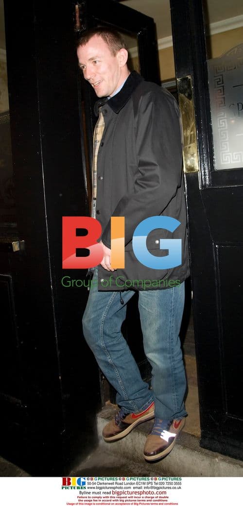 Guy Ritchie Leaves Pub with Bruise