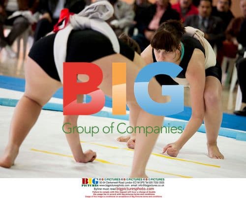 Female Sumo Wrestler in Italy