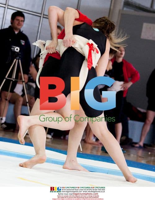 Italian Woman Champion Sumo Wrestler