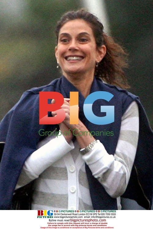 Teri Hatcher attends daughter's sports day