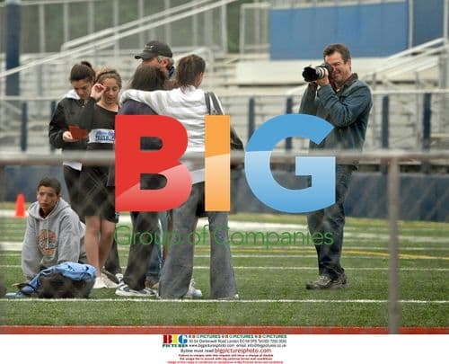 Teri Hatcher at daughter's sports day