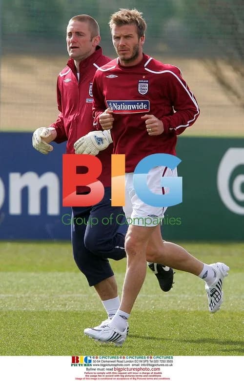 England football team training in London