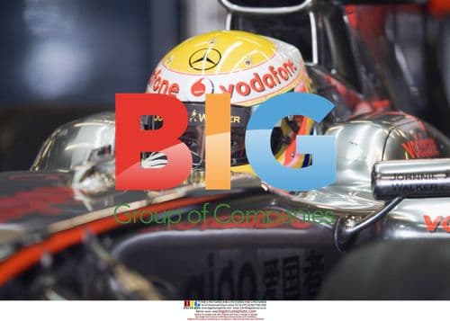 F1 Driver Lewis Hamilton at Car Test in Jerez