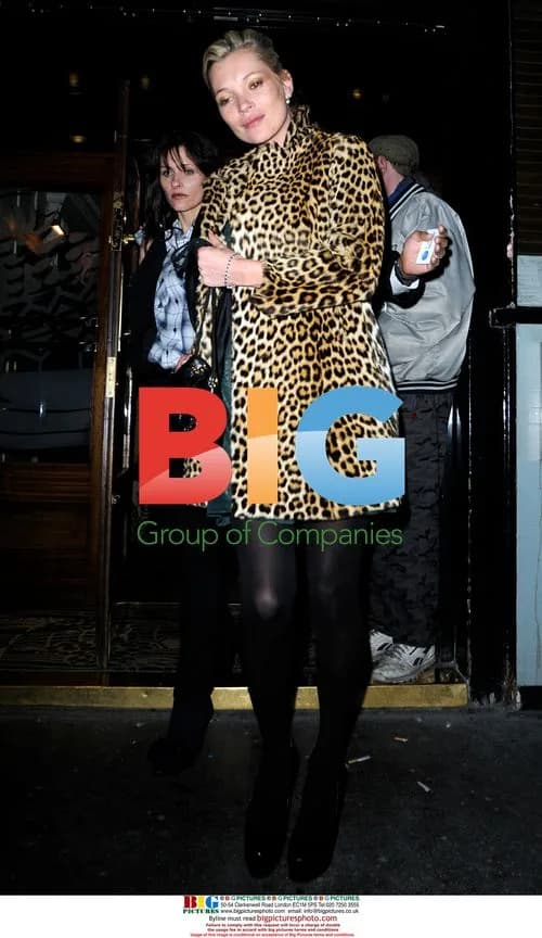 Kate Moss Leaves Groucho Club
