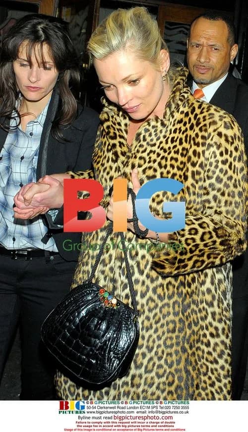 Kate Moss Leaves Groucho Club, London
