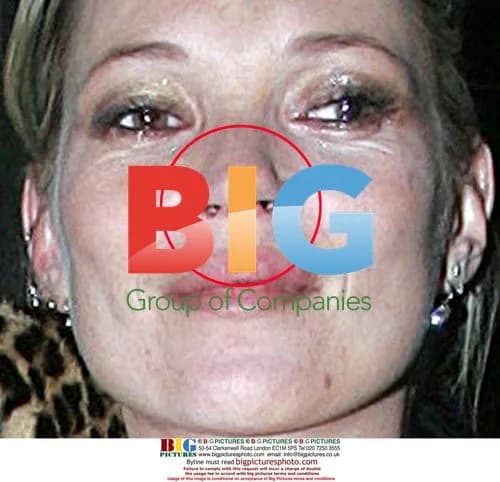 Kate Moss Leaves Groucho, Worse for Wear