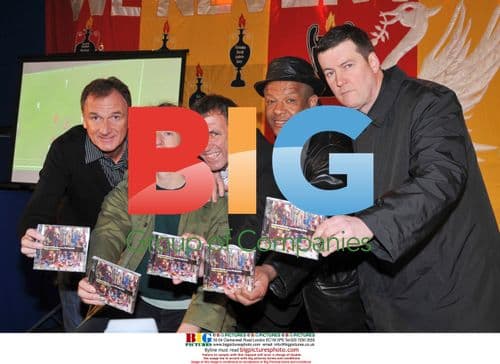 Liverpool FC and Musicians Photocall