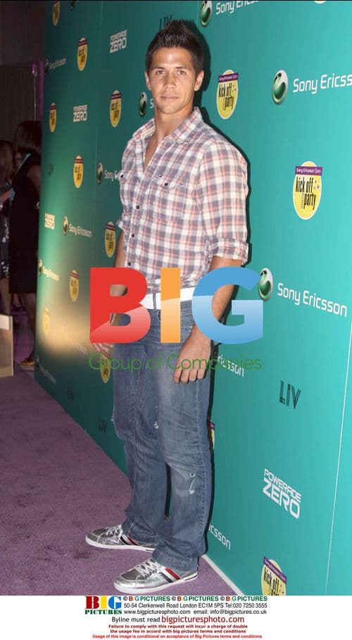 Fernando Verdasco at Sony Ericsson Party