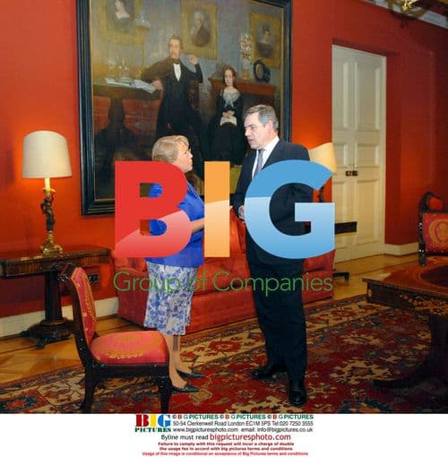 PM Brown meets Chile President Bachelet