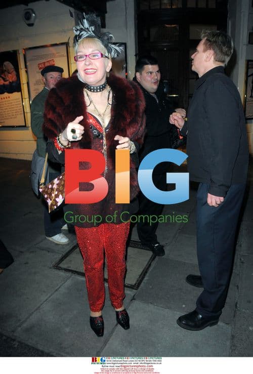 Su Pollard at Spring Awakening press night