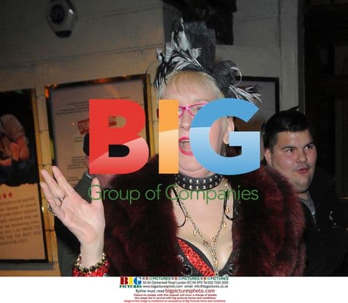 Su Pollard at Spring Awakening Press Night